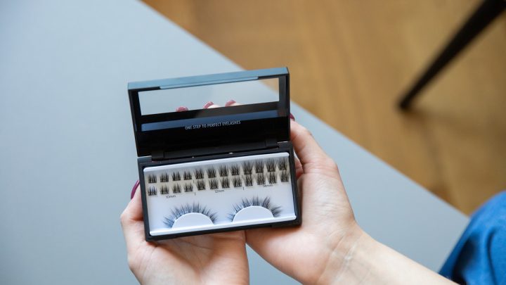 Cluster lashes for self application (DIY) nanolash